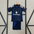 Manchester United 24-25 Away Children’s Kit Personalizado