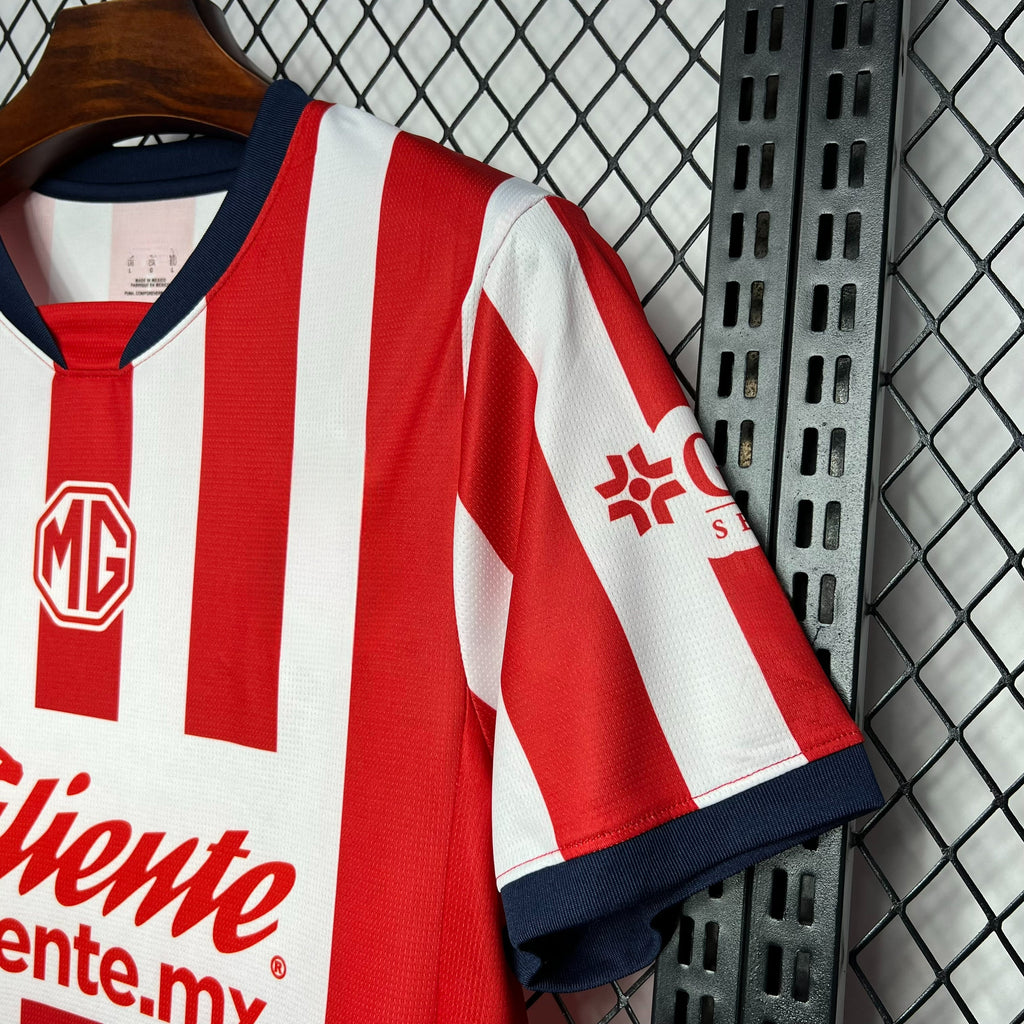 Chivas Guadalajara 24-25 Home Shirt Camiseta De Futbol