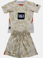 Borussia Dortmund 24-25 Goalkeeper Beige Children’s Kit Personalizado