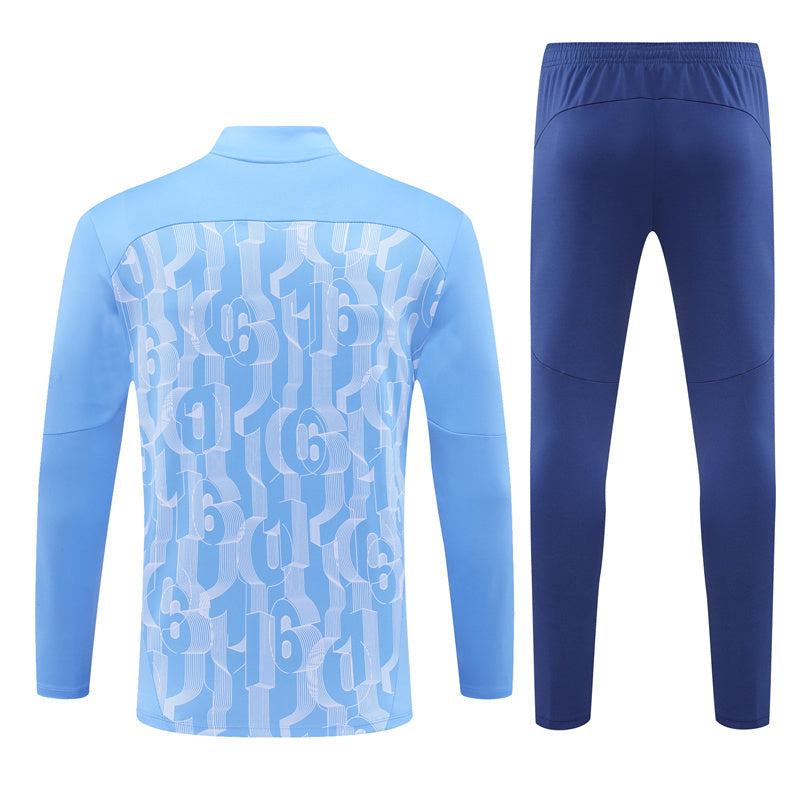 Manchester City 24-25 Half-Zip Model 2 Tracksuit Ropa Deportiva
