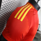 Spain 24-25 Home (Player Version) Eurocup 2024 Shirt Camiseta De Futbol