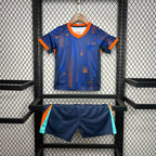 Netherlands 24-25 Away Eurocup 2024 Children’s Kit Personalizado