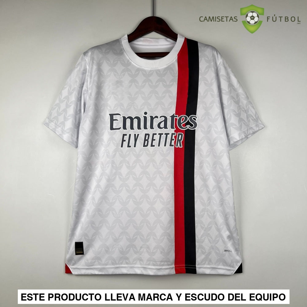 Camiseta Ac Milan 23-24 Visitante Parche Especial