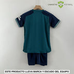 Equipación Arsenal 23-24 3ª Equipacion Niño Personalizado