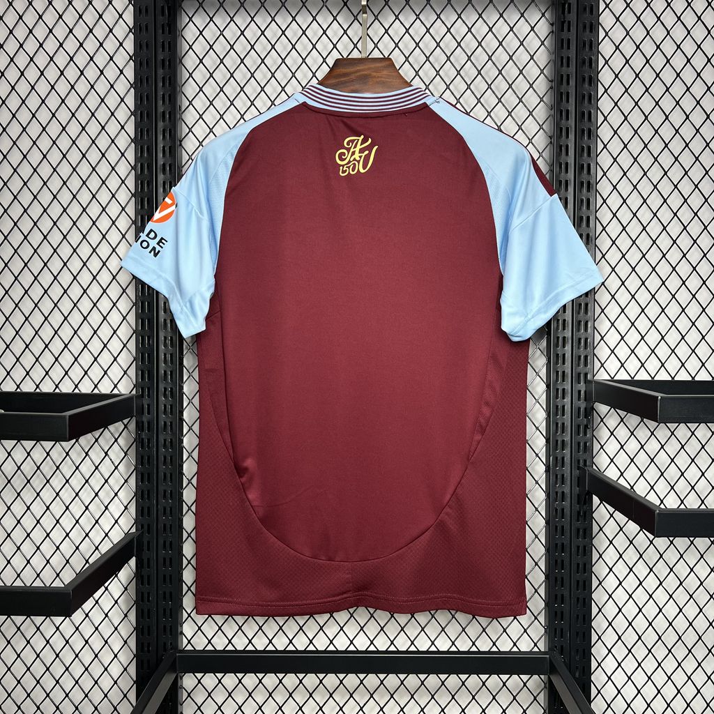 Aston Villa 24-25 Home Shirt Camiseta De Futbol