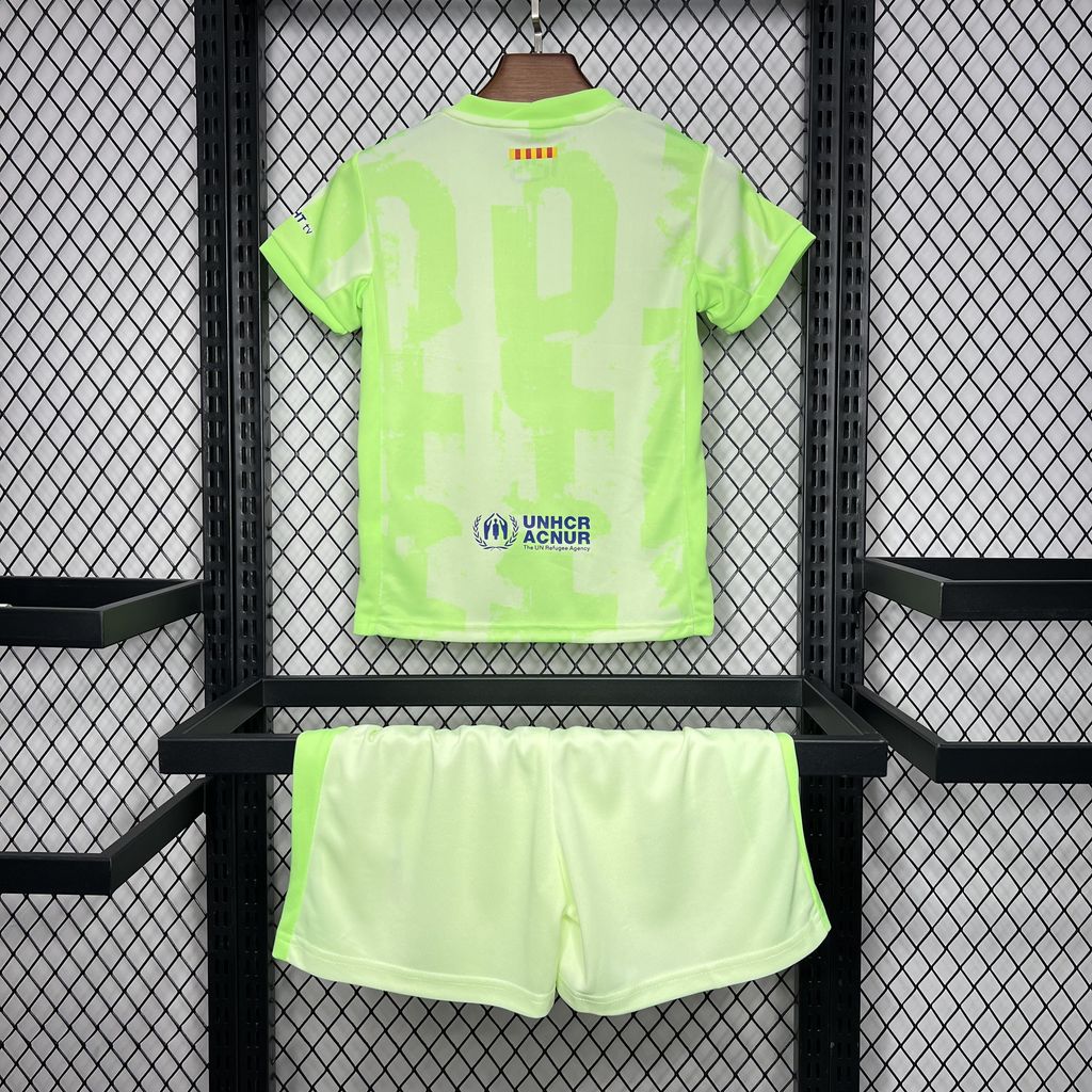 Barcelona 24-25 Third Kit Children’s Parche Especial