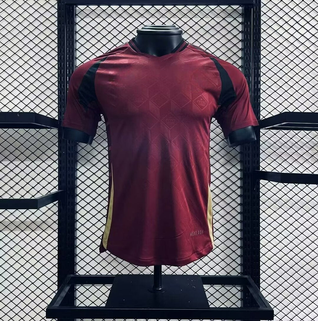 Belgium 24-25 Home (Player Version) Eurocup 2024 Shirt Camiseta De Futbol