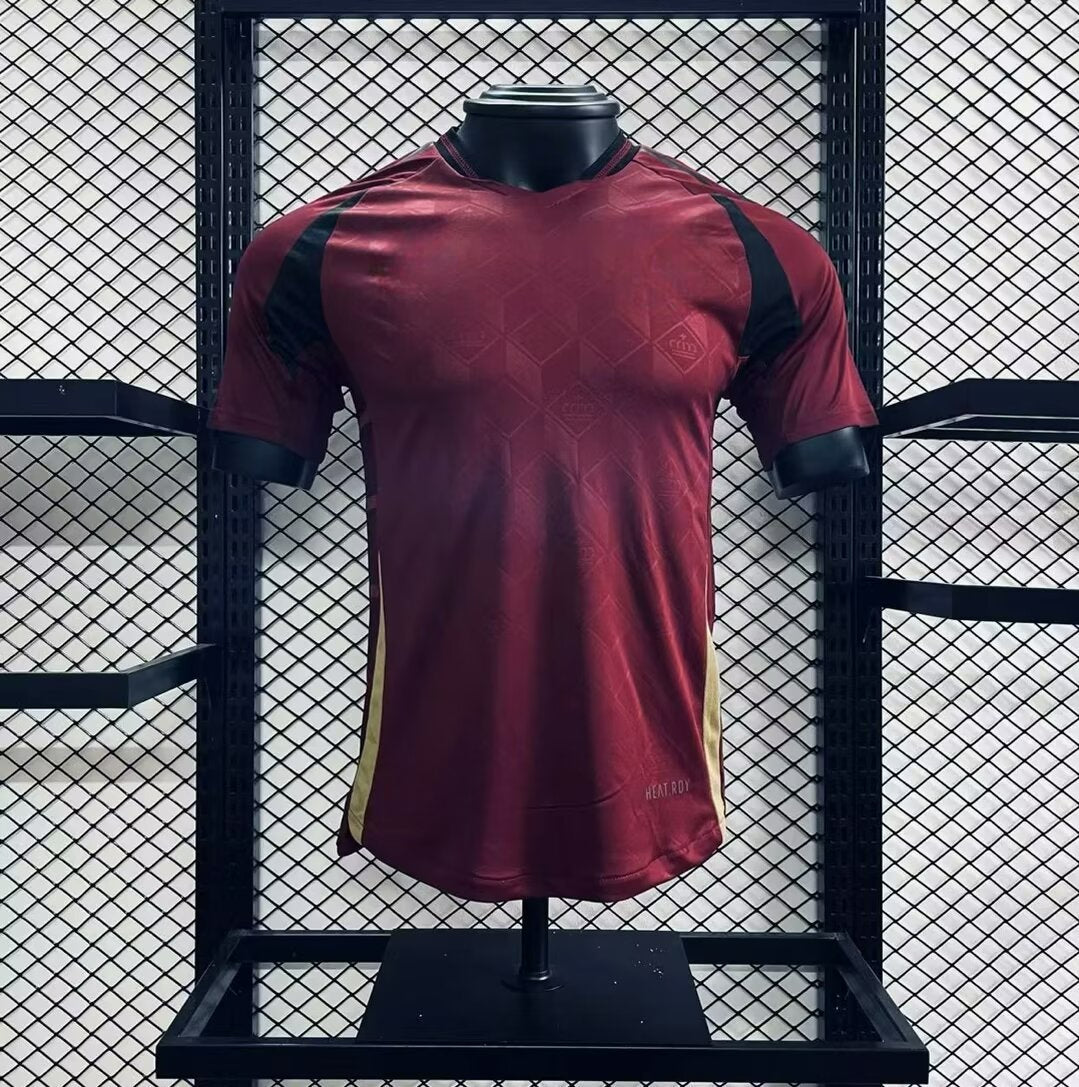 Belgium 24-25 Home (Player Version) Eurocup 2024 Shirt Camiseta De Futbol