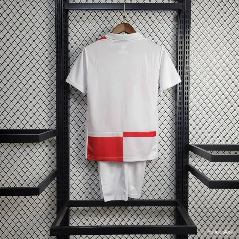 Croatia 24-25 Home Eurocup 2024 Children’s Kit Personalizado