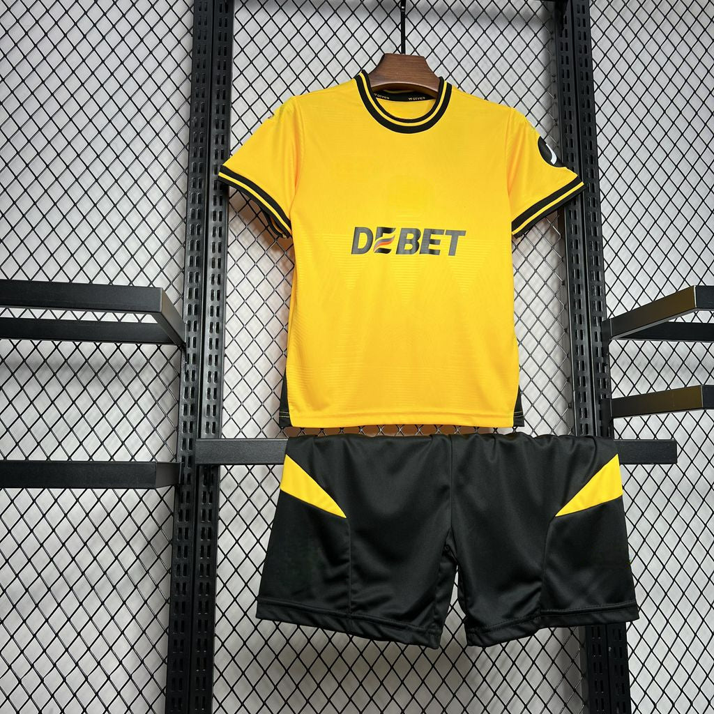Wolves 24-25 Home Children’s Kit Personalizado
