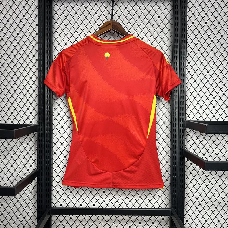 Spain 24-25 Home Women Eurocup 2024 Shirt Camiseta De Futbol