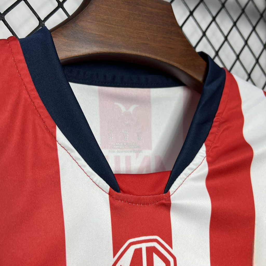 Chivas Guadalajara 24-25 Home Children’s Kit Personalizado