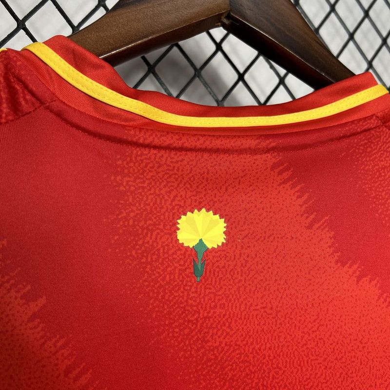 Spain 24-25 Home Women Eurocup 2024 Shirt Camiseta De Futbol