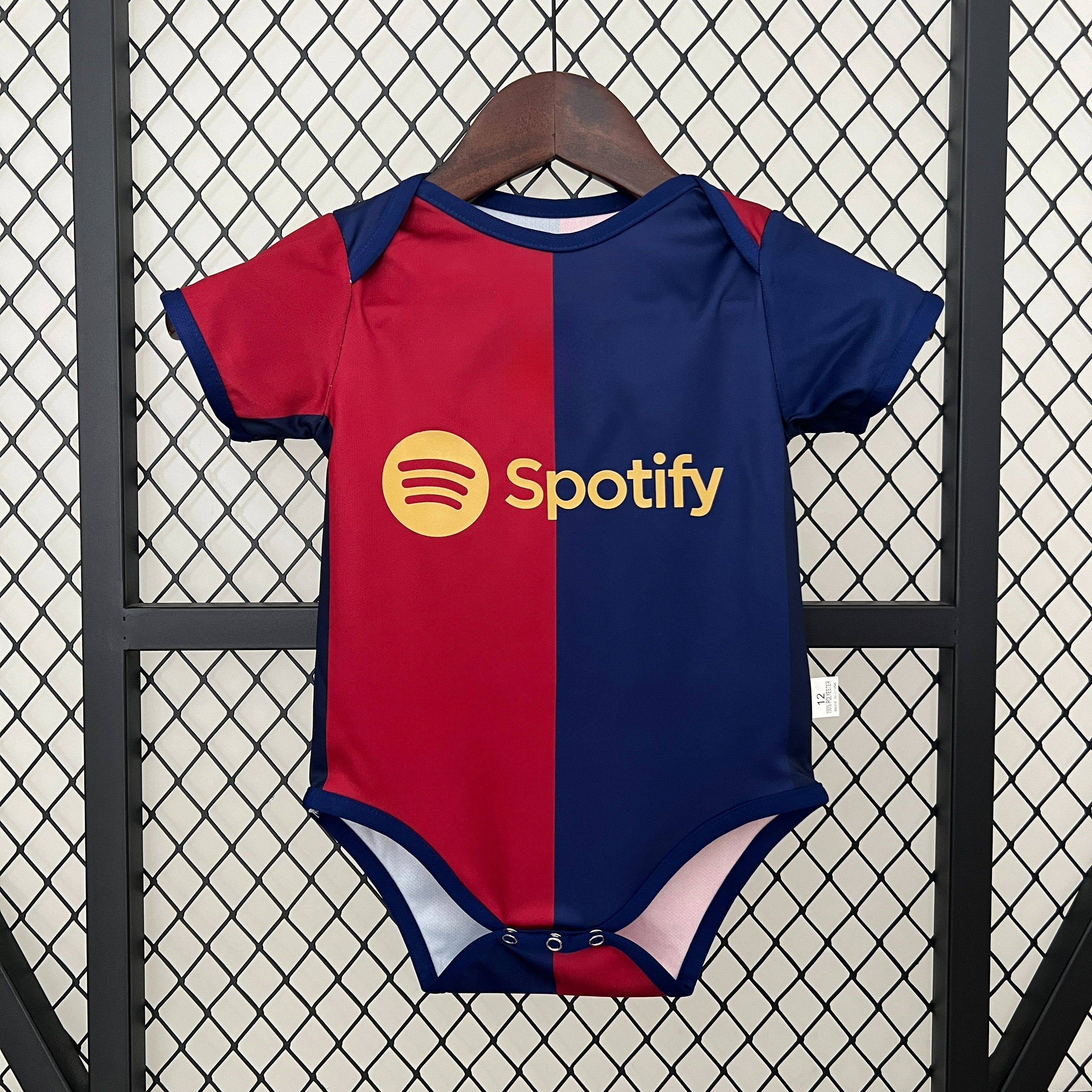 Barcelona 24-25 Home Babygrow Bodys Para Bebés