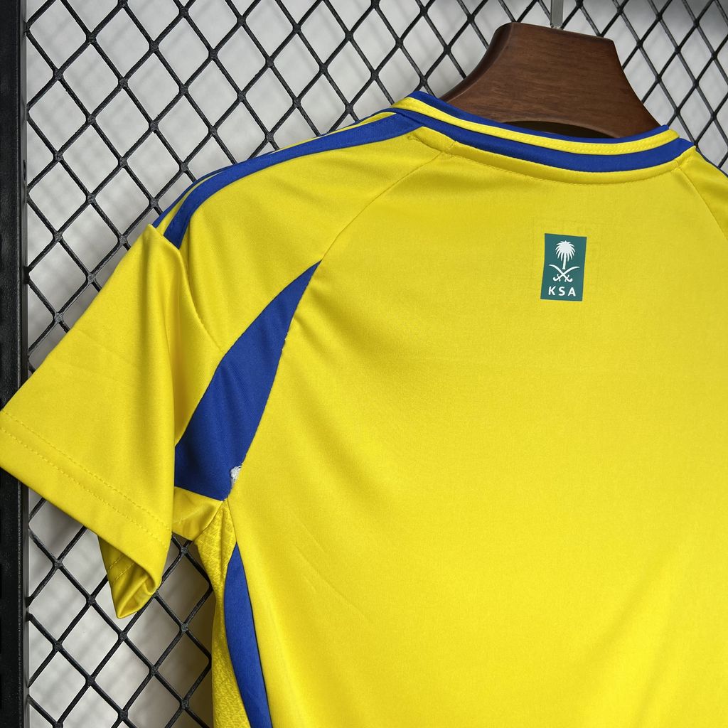 Al-Nassr 24-25 Home Children’s Kit Personalizado