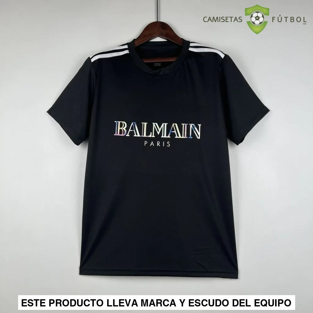 Camiseta Real Madrid 23-24 Edicion Especial Balmain Parche