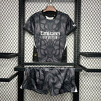 Ac Milan 24-25 Goalkeeper Black Children’s Kit Parche Especial