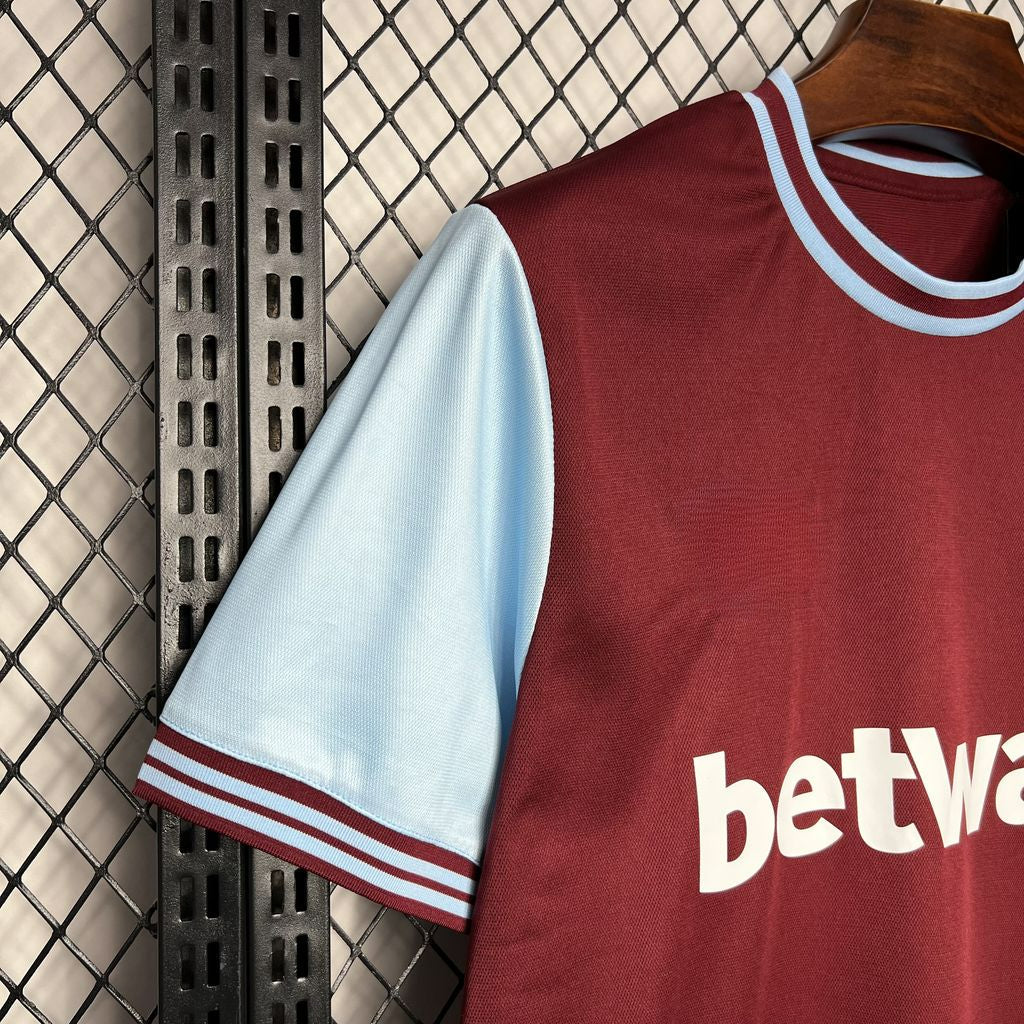 West Ham 24-25 Home Shirt Camiseta De Futbol