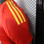 Spain 24-25 Home (Player Version) Eurocup 2024 Shirt Camiseta De Futbol