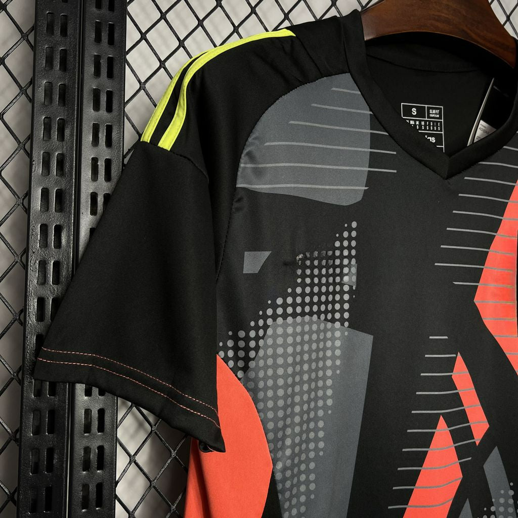Spain 24-25 Goalkeeper Negro Shirt Camiseta De Futbol
