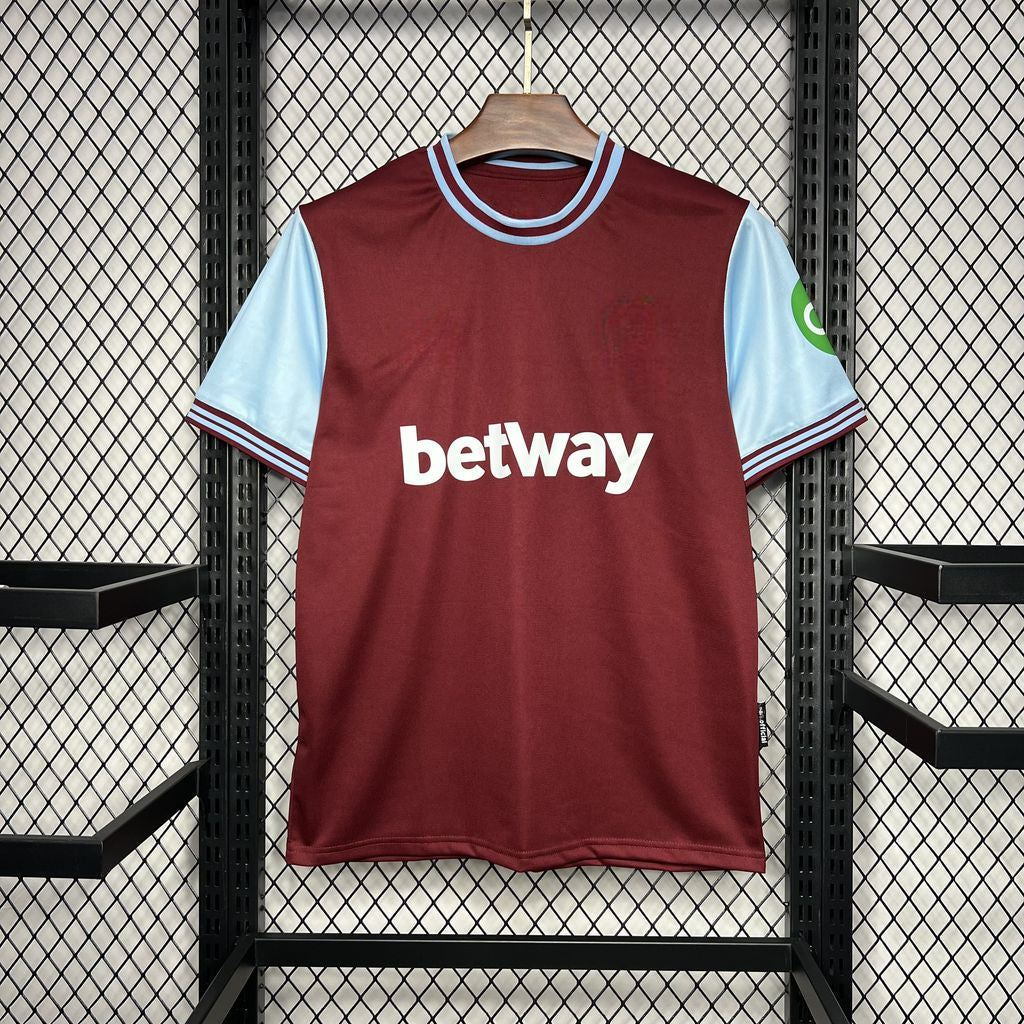 West Ham 24-25 Home Shirt Camiseta De Futbol