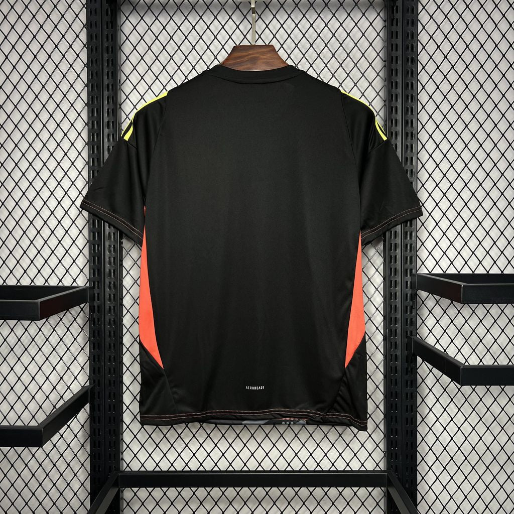Spain 24-25 Goalkeeper Negro Shirt Camiseta De Futbol