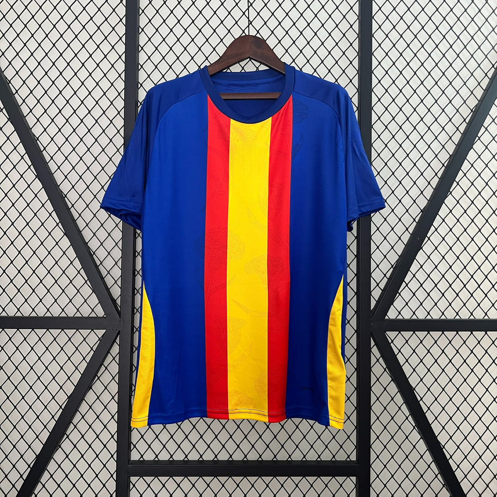 Spain 24-25 Training Blue Shirt Camiseta De Futbol