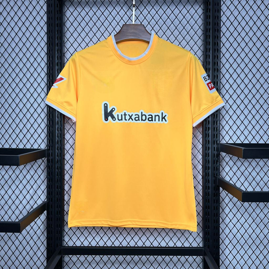 Athletic De Bilbao 24-25 Goalkeeper Yellow Shirt Camiseta Futbol