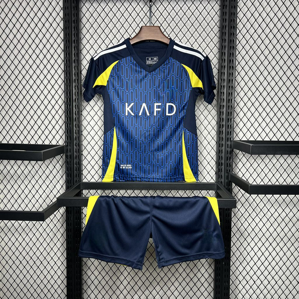 Al-Nassr 24-25 Away Children’s Kit Personalizado