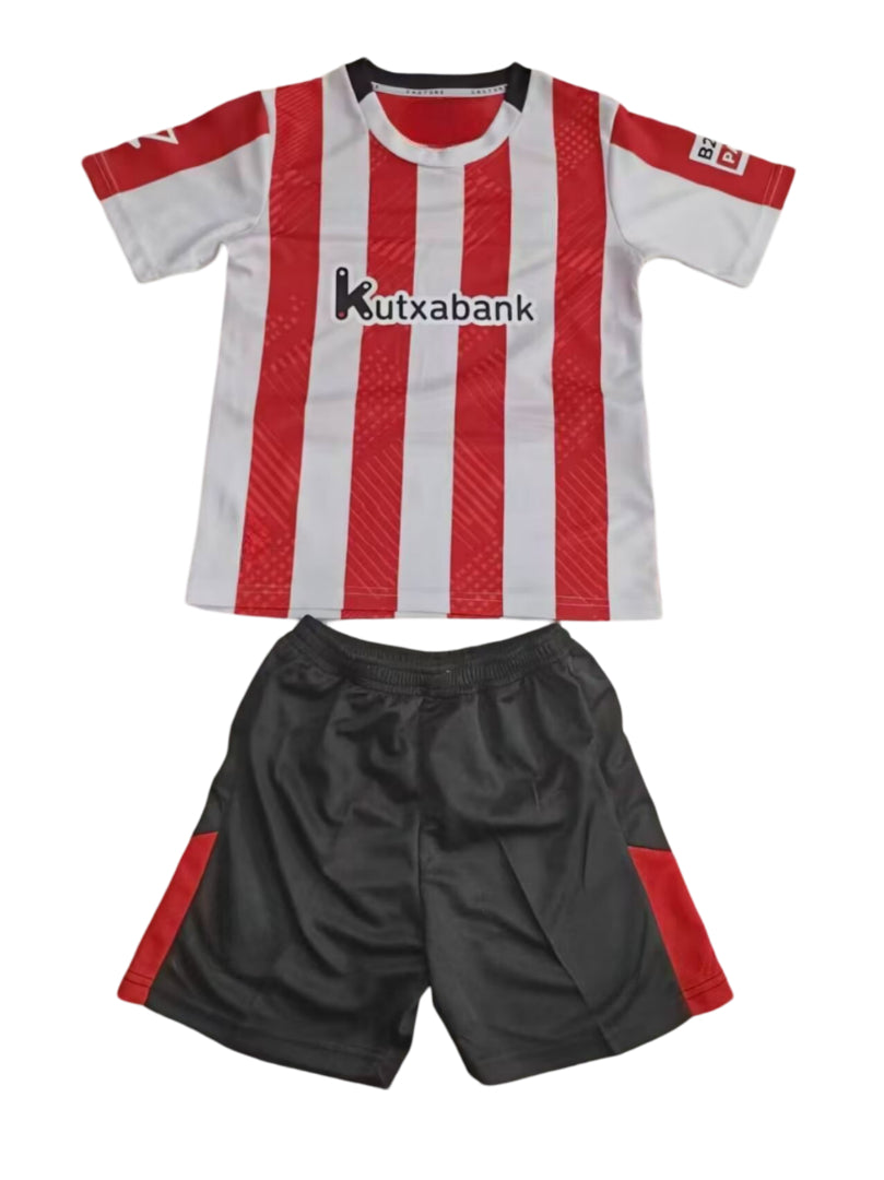Athletic De Bilbao 24-25 Home Children’s Kit Personalizado