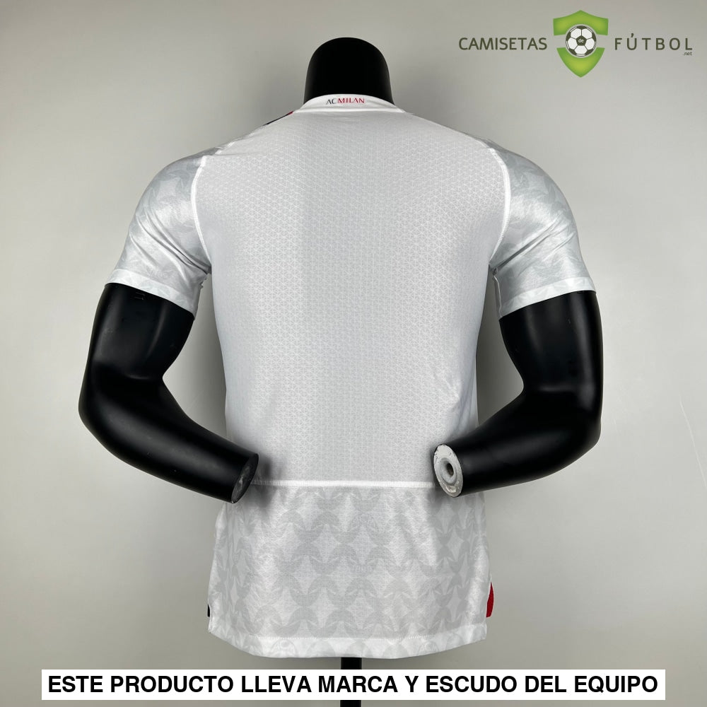 Camiseta Ac Milan 23-24 Visitante (Player Version) Parche Especial