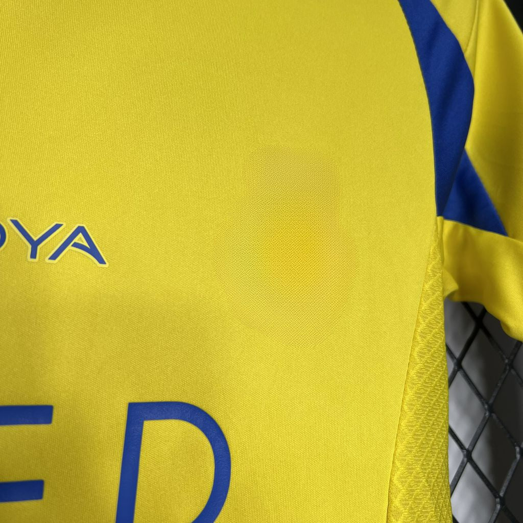 Al-Nassr 24-25 Home Children’s Kit Personalizado