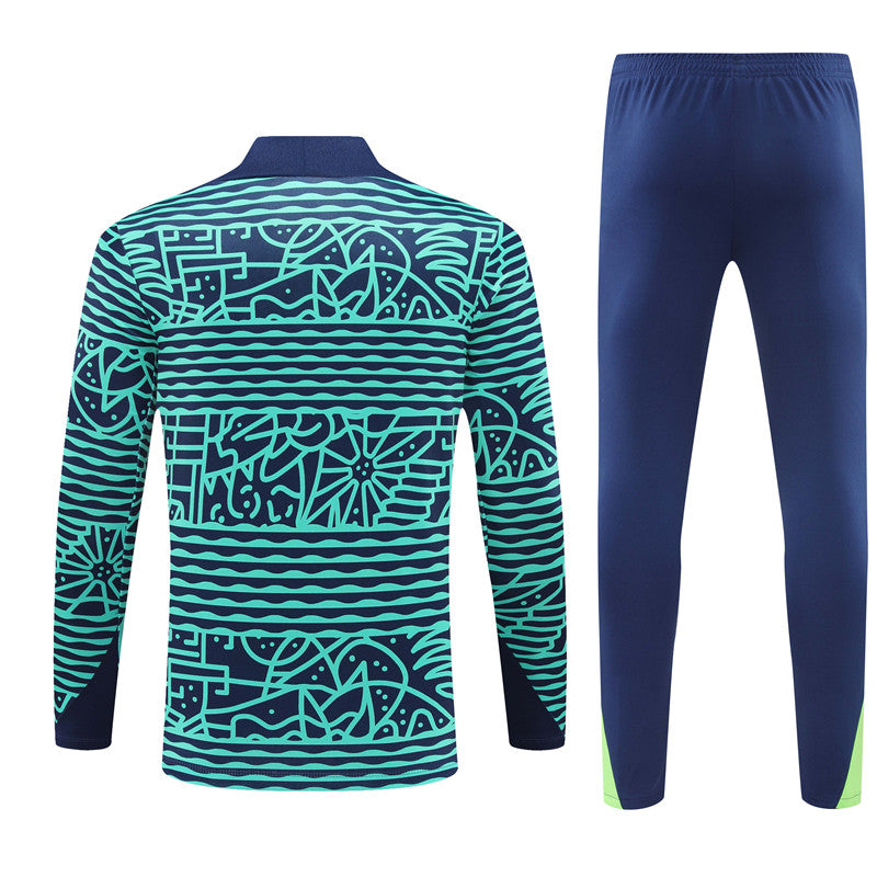 Brazil 24-25 Half-Zip Model 3 Tracksuit Ropa Deportiva