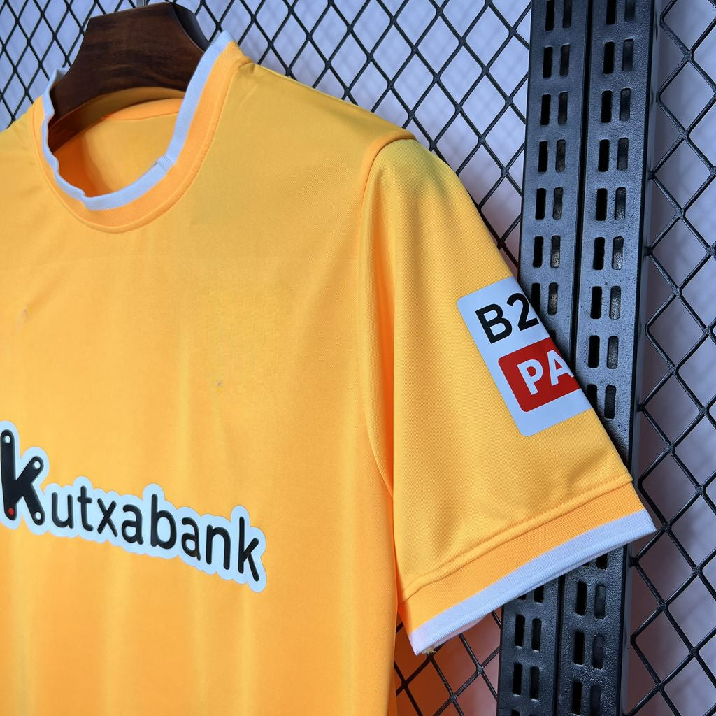 Athletic De Bilbao 24-25 Goalkeeper Yellow Shirt Camiseta Futbol