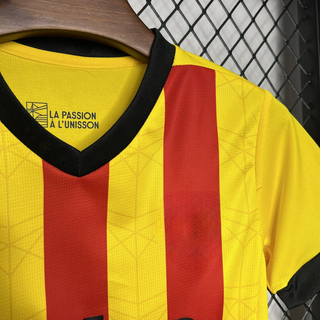 Racing Club De Lens 24-25 Home Children’s Kit Personalizado