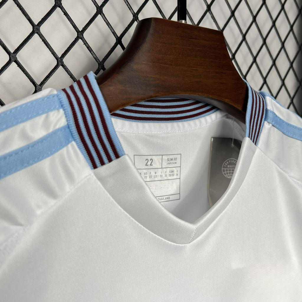 Aston Villa 24-25 Away Children’s Kit Personalizado
