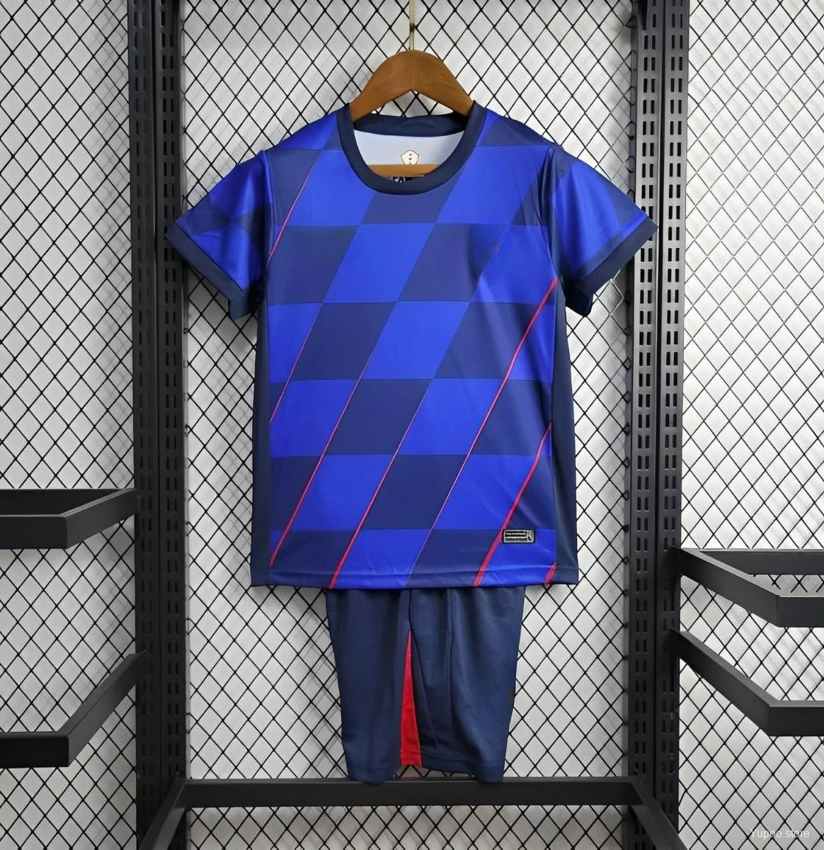 Croatia 24-25 Away Eurocup 2024 Children’s Kit Personalizado