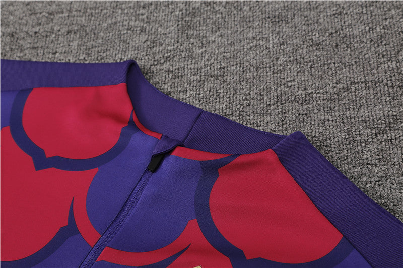Barcelona 24-25 Half-Zip Model 3 Tracksuit Ropa Deportiva