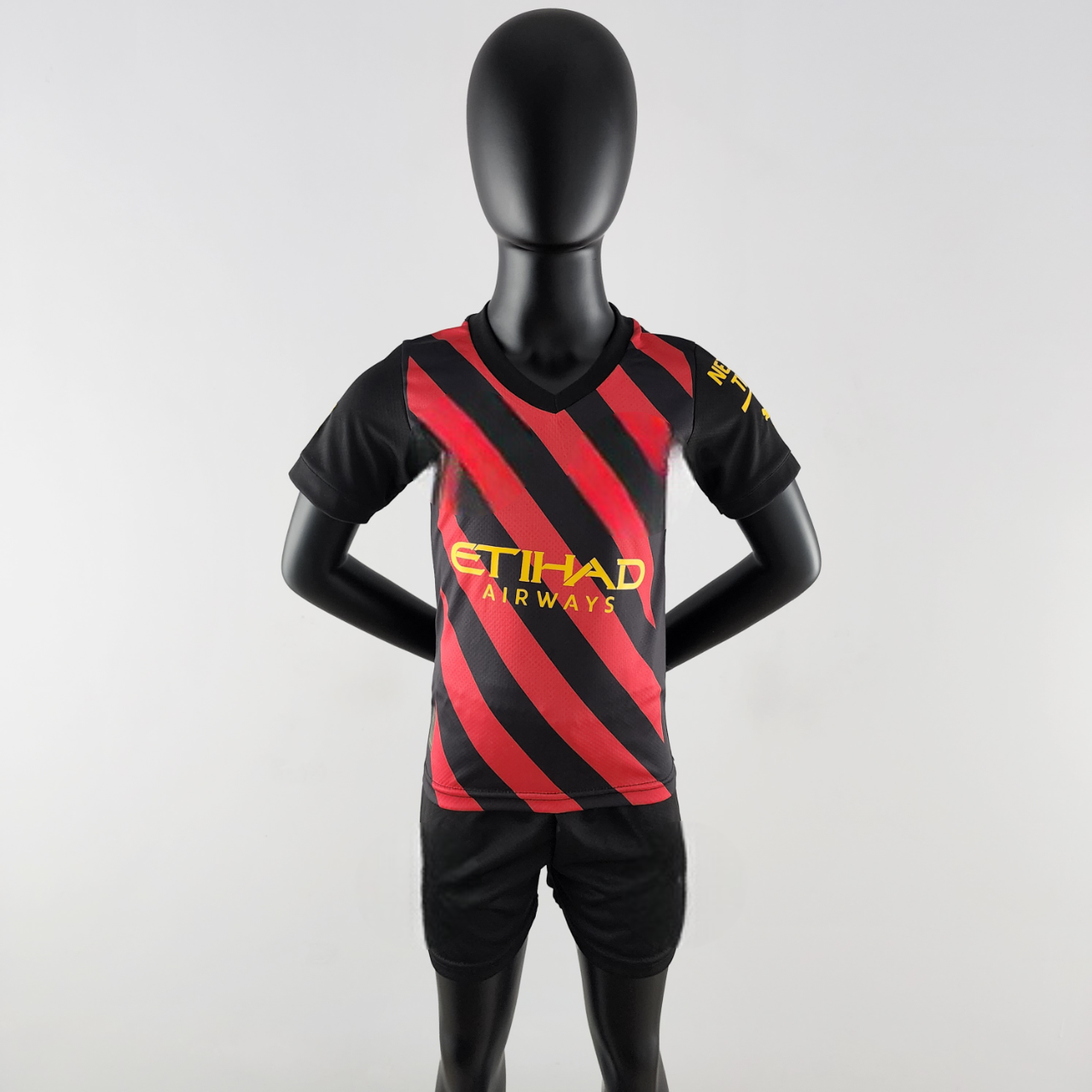 Equipamento Infantil Manchester City 22-23, Alternativa (ENTREGA EM 24-72 HORAS)