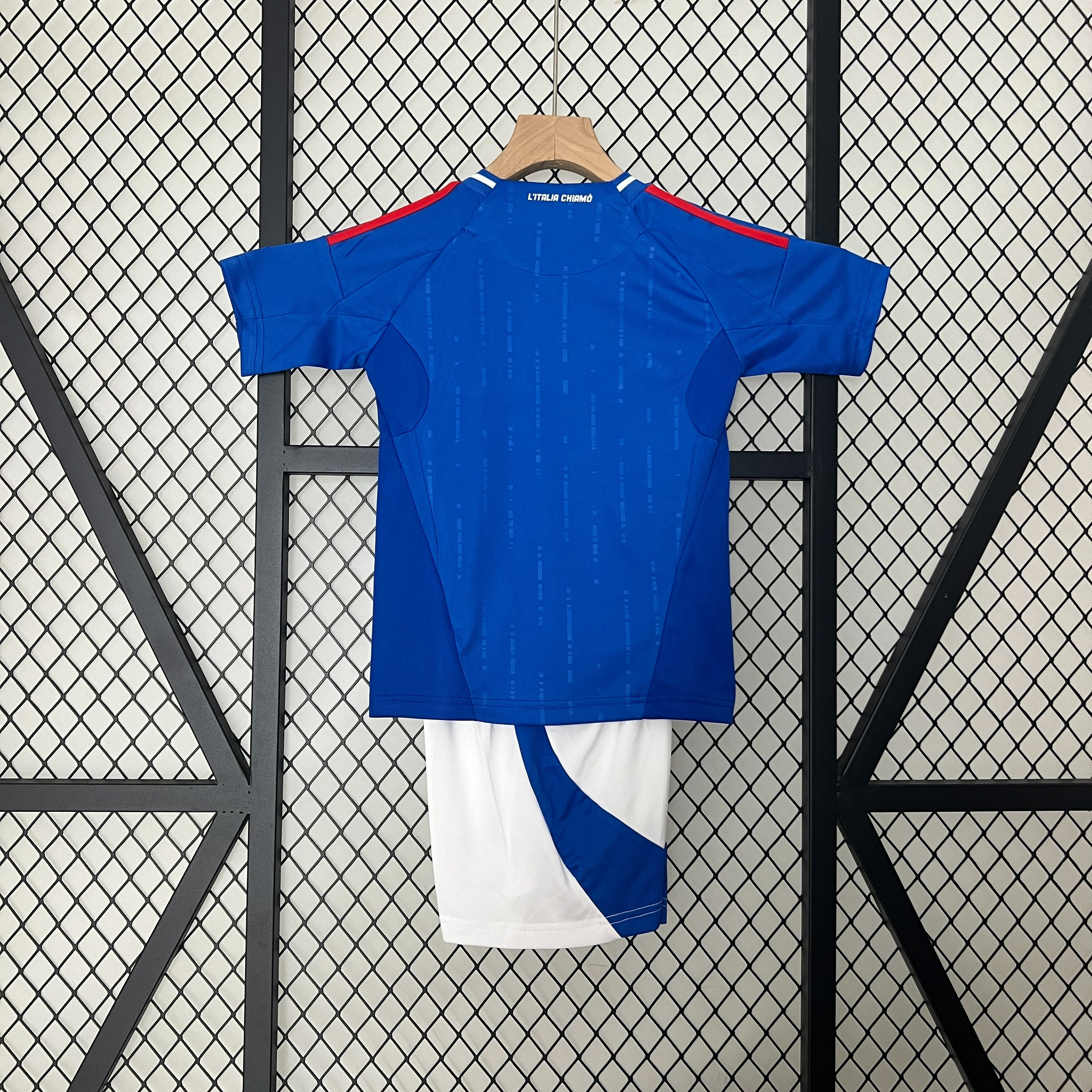 Italy 24-25 Home Eurocup 2024 Children’s Kit Personalizado