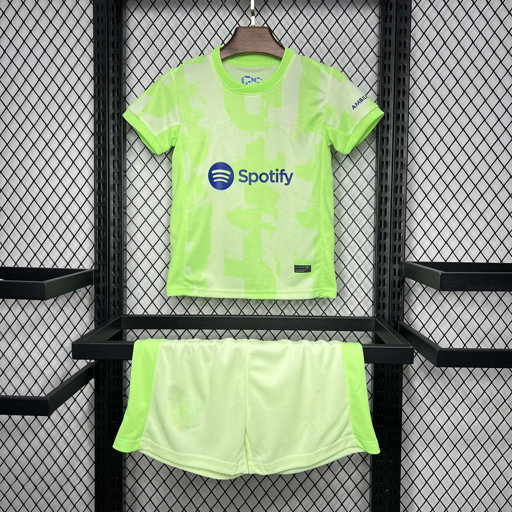 Barcelona 24-25 Third Kit Children’s Parche Especial