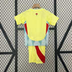 Spain 24-25 Away Eurocup 2024 Children’s Kit Personalizado
