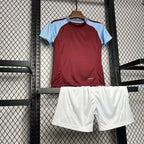 Aston Villa 24-25 Home Children’s Kit Personalizado