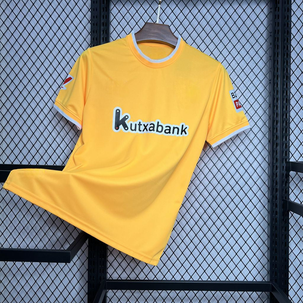 Athletic De Bilbao 24-25 Goalkeeper Yellow Shirt Camiseta Futbol
