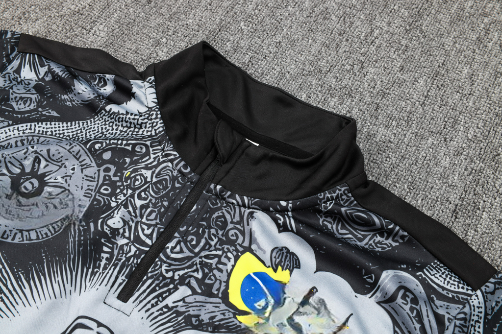Brazil 24-25 Half-Zip Model 6 Tracksuit Ropa Deportiva