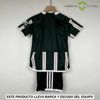Kit Infantil Manchester United 23-24 Visitante Personalizado