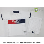 Kit Infantil Psg 23-24 Visitante Personalizado
