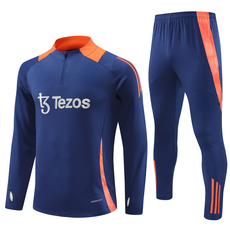 Manchester United 24-25 Half-Zip Model 1 Tracksuit Ropa Deportiva
