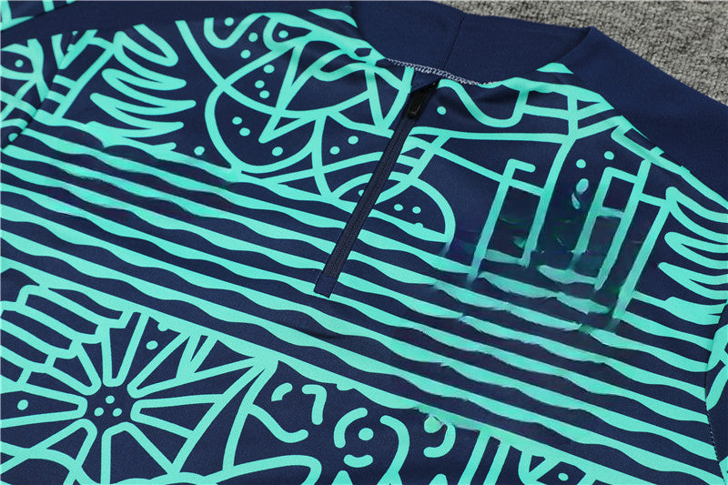 Brazil 24-25 Half-Zip Model 3 Tracksuit Ropa Deportiva