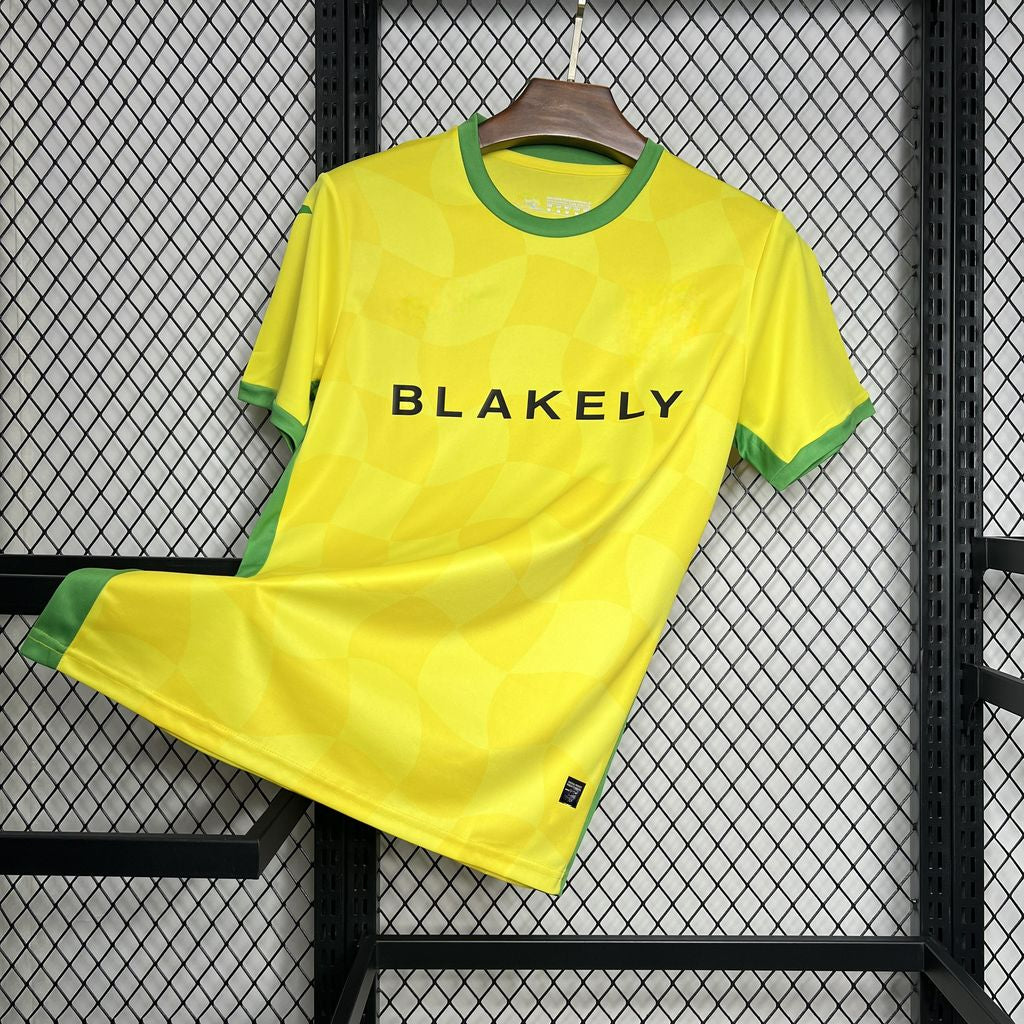 Norwich City 24-25 Home Shirt Camiseta De Futbol